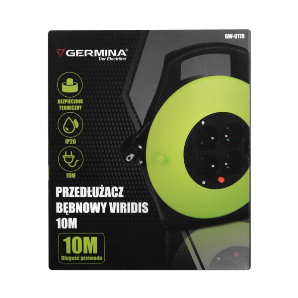 Germina GW-0178 przedłużacz bębnowy