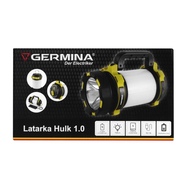 Germina GW-0197 Latarka Hulk 1.0